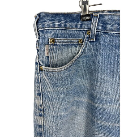 Carhartt Men's Relaxed Fit Straight Leg Jeans Size 46X29 - Picture 3 of 12